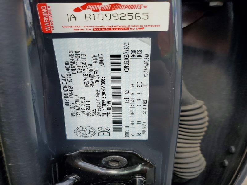 2016 Ford F150 მანქანა იყიდება აუქციონზე, vin: 1FTEW1EG6GFA80055, აუქციონის ნომერი: 50347016