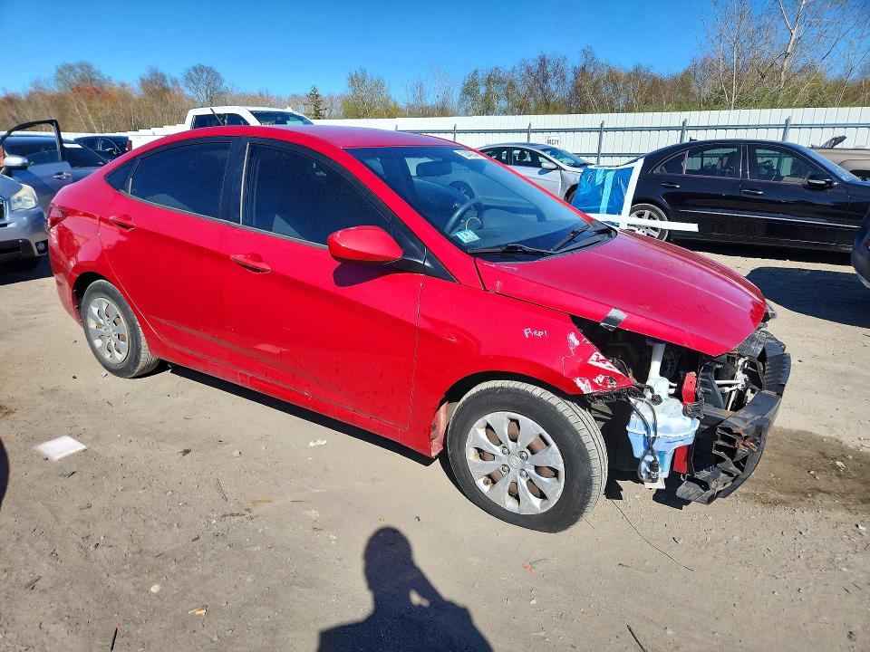 50489046 :رقم المزاد ، KMHCT4AE9FU848350 vin ، 2015 Hyundai Accent مزاد بيع