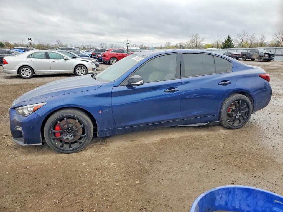 2019 Infiniti Q50 მანქანა იყიდება აუქციონზე, vin: JN1FV7AR8KM801033, აუქციონის ნომერი: 51260596