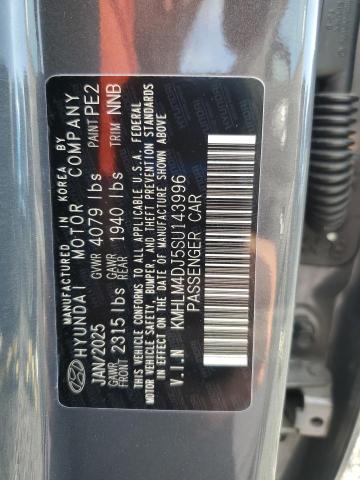 Продажа на аукционе авто 2025 Hyundai Elantra Hybrid, vin: KMHLM4DJ5SU143996, номер лота: 48409286