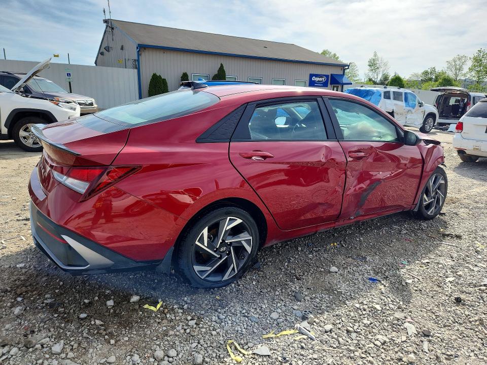 2025 Hyundai Elantra მანქანა იყიდება აუქციონზე, vin: KMHLM4DG8SU998048, აუქციონის ნომერი: 50233776