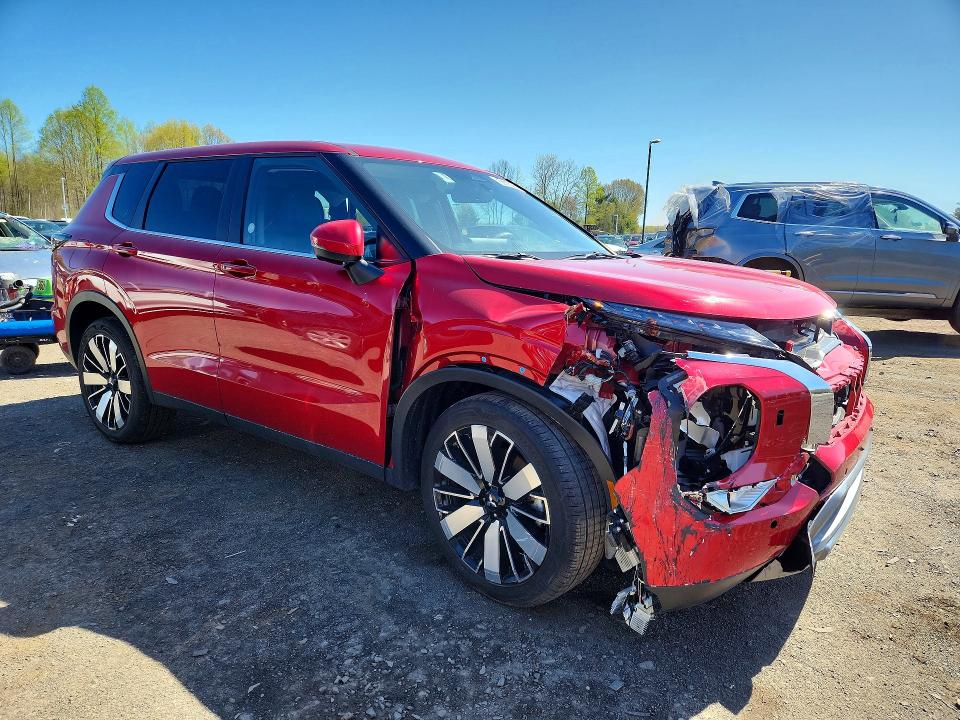 2025 Mitsubishi Outlander მანქანა იყიდება აუქციონზე, vin: JA4J4VA84SZ016754, აუქციონის ნომერი: 51337656