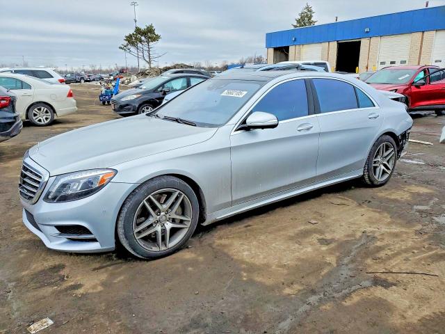2015 Mercedes-benz S მანქანა იყიდება აუქციონზე, vin: WDDUG8FB2FA105118, აუქციონის ნომერი: 48116866