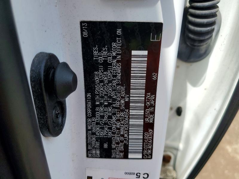 Aukcja sprzedaży 2014 Lexus Gx, vin: JTJJM7FX2E5064554, numer aukcji: 51344596