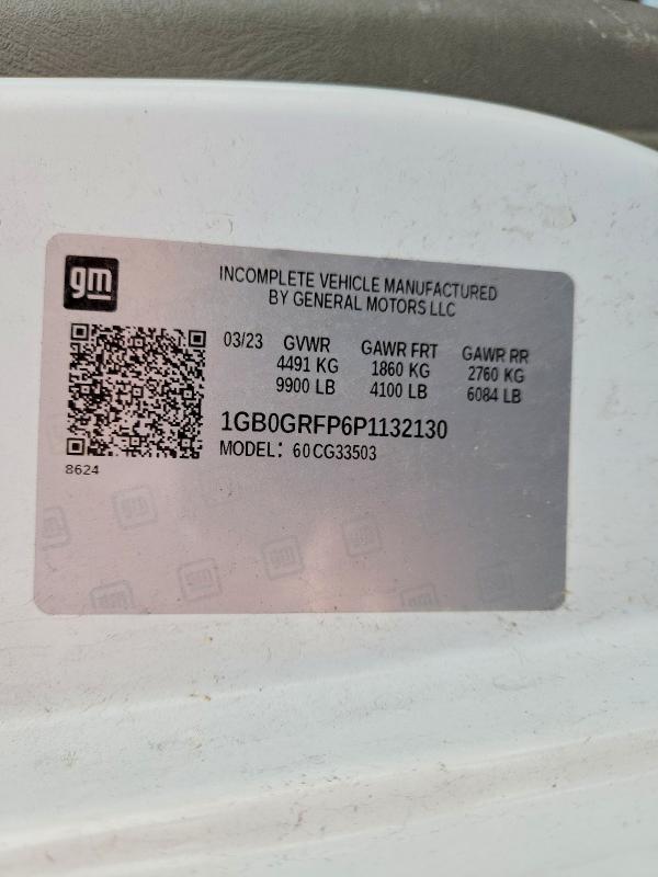 2023 Chevrolet Express მანქანა იყიდება აუქციონზე, vin: 1GB0GRFP6P1132130, აუქციონის ნომერი: 49069546