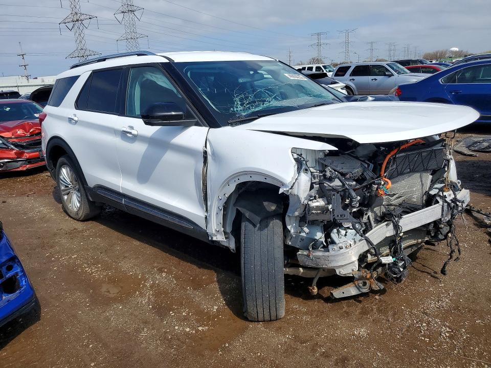 49860226 :رقم المزاد ، 1FM5K8FW5NNA09423 vin ، 2022 Ford Explorer مزاد بيع
