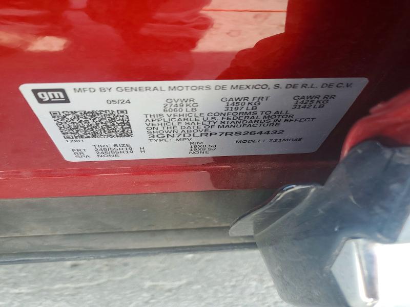 Продаж на аукціоні авто 2024 Chevrolet Equinox, vin: 3GN7DLRP7RS264432, номер лоту: 51029636