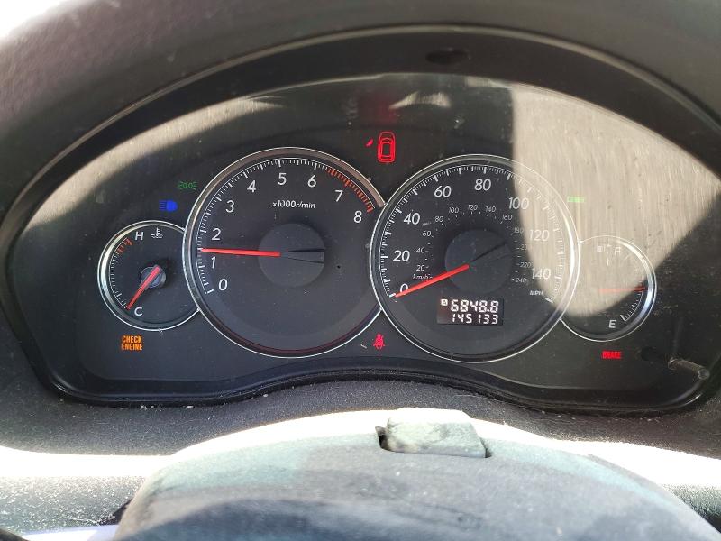 46708606 :رقم المزاد ، 4S4BP61C186340939 vin ، 2008 Subaru Outback مزاد بيع