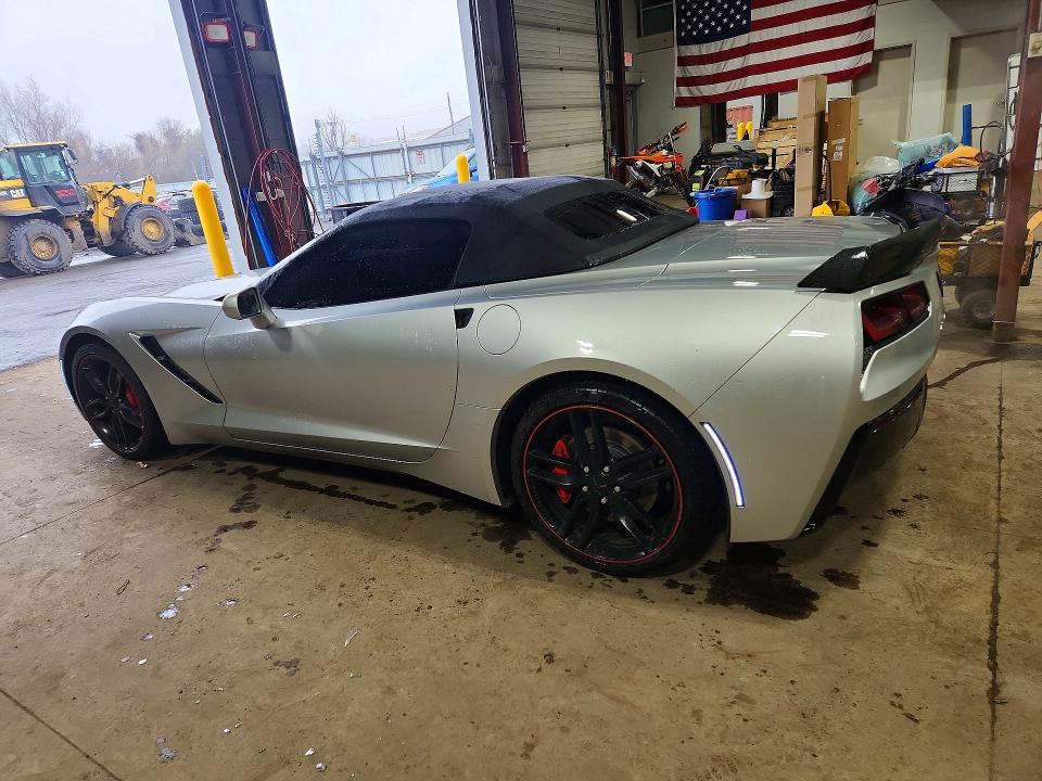 79555345 :رقم المزاد ، 1G1YF3D75H5118384 vin ، 2017 Chevrolet Corvette مزاد بيع