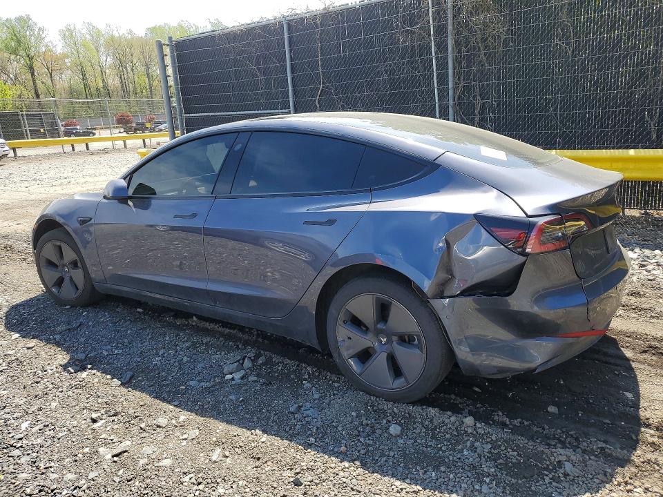 2022 Tesla Model 3 მანქანა იყიდება აუქციონზე, vin: 5YJ3E1EA8NF286601, აუქციონის ნომერი: 48360386
