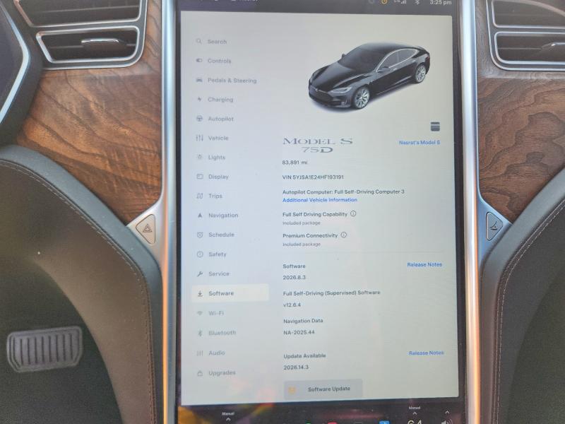 Aukcja sprzedaży 2017 Tesla Model S, vin: 5YJSA1E24HF193191, numer aukcji: 51884046