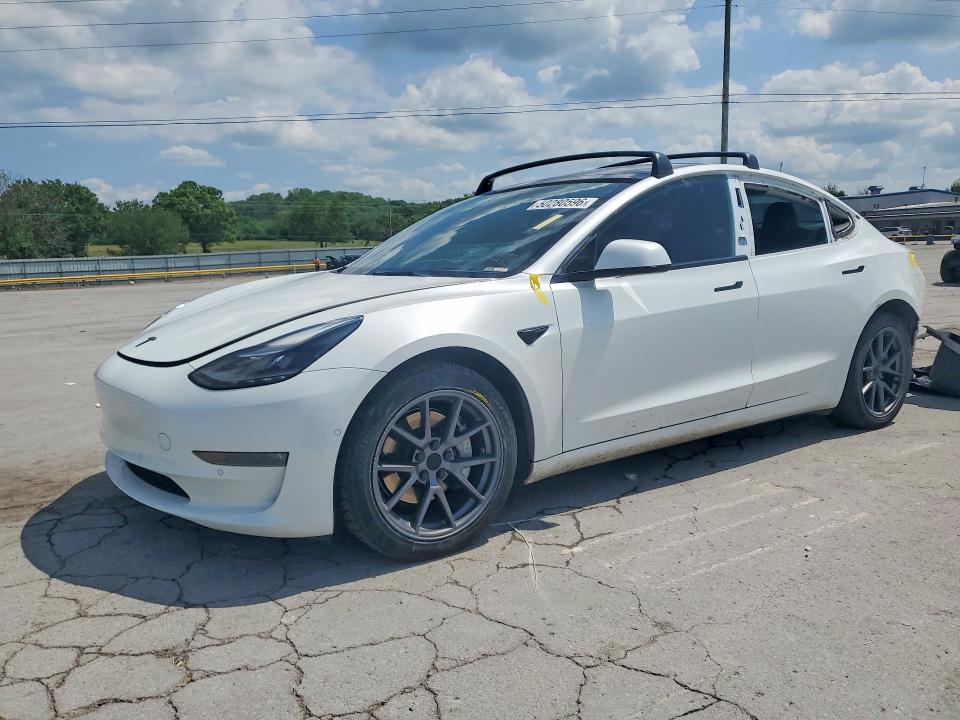 Auction sale of the 2022 Tesla Model 3, vin: 5YJ3E1EB3NF238741, lot number: 50280596