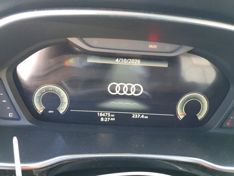 2024 Audi Q3 მანქანა იყიდება აუქციონზე, vin: WA1EECF31R1090822, აუქციონის ნომერი: 49589466