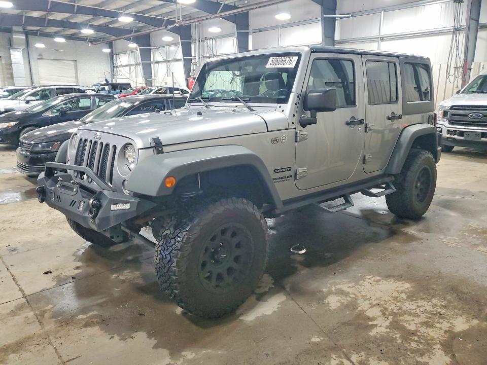 50606676 :رقم المزاد ، 1C4HJWDG9FL664900 vin ، 2015 Jeep Wrangler Unlimited مزاد بيع