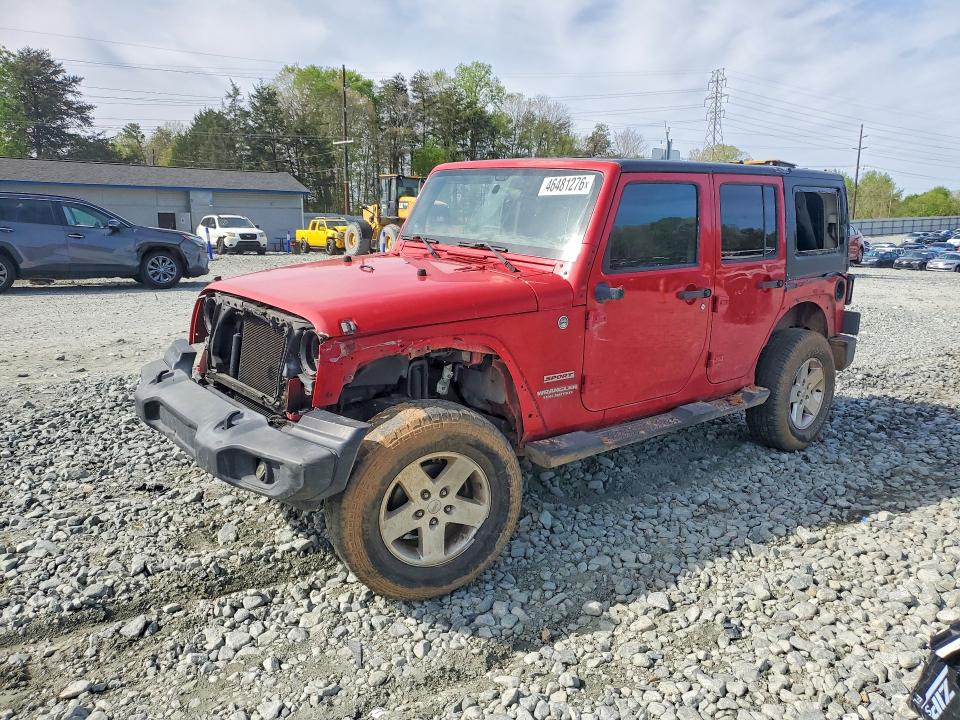 Aukcja sprzedaży 2012 Jeep Wrangler Unlimited, vin: 1C4BJWDG1CL139282, numer aukcji: 46481276