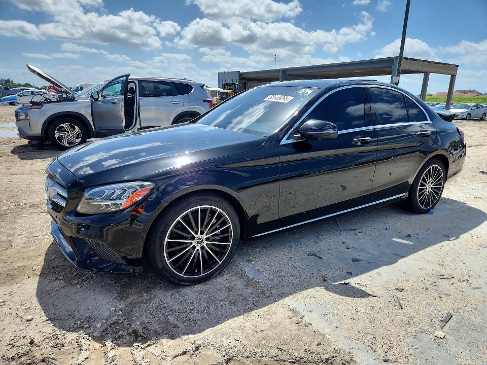 2021 Mercedes-benz C მანქანა იყიდება აუქციონზე, vin: W1KWF8DB0MR651185, აუქციონის ნომერი: 50550086