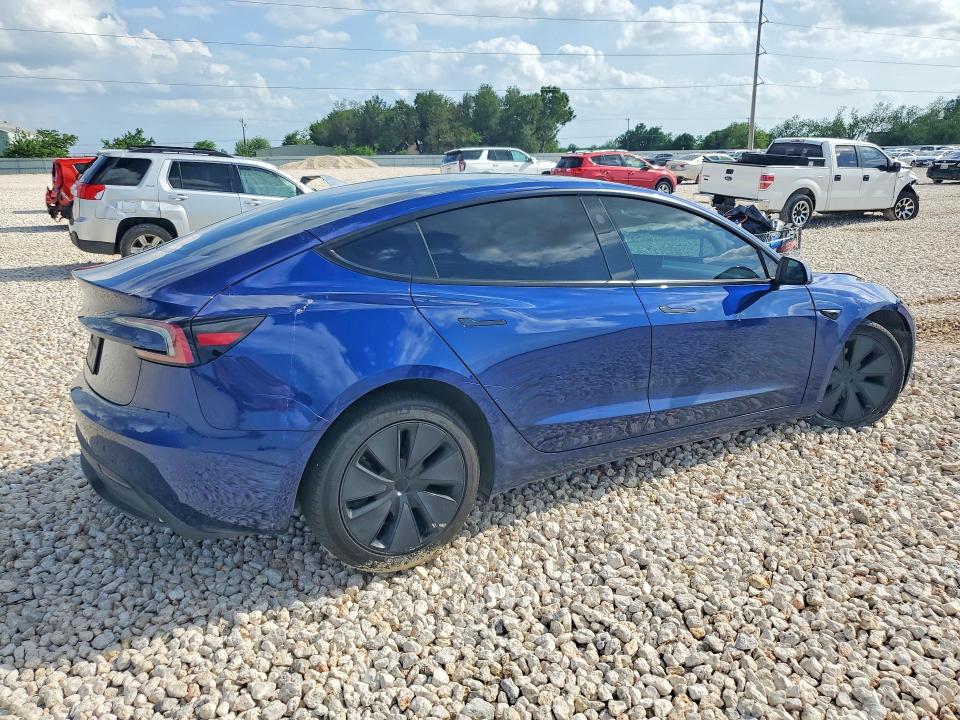 49780806 :رقم المزاد ، 5YJ3E1EA5SF009920 vin ، 2025 Tesla Model 3 مزاد بيع