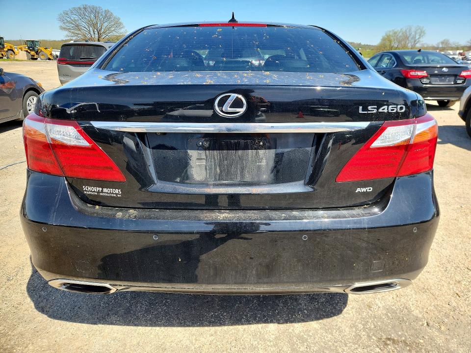 2011 Lexus Ls მანქანა იყიდება აუქციონზე, vin: JTHCL5EF4B5011165, აუქციონის ნომერი: 50717376
