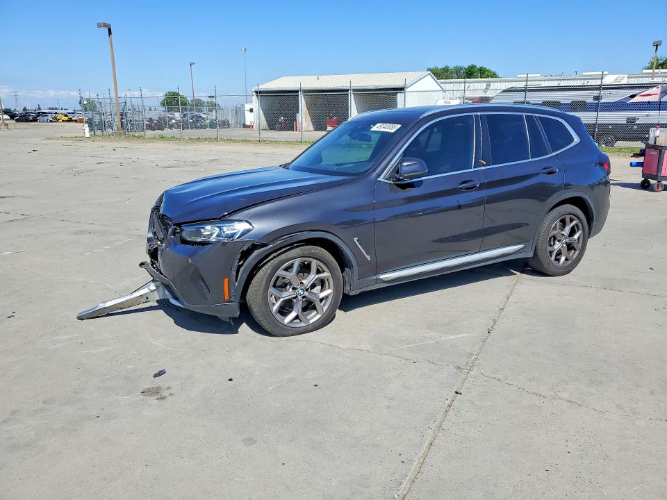 2022 Bmw X3 მანქანა იყიდება აუქციონზე, vin: 5UX53DP04N9M24499, აუქციონის ნომერი: 49340886