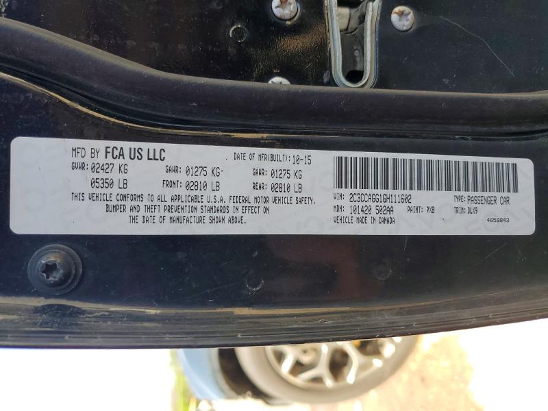 Aukcja sprzedaży 2016 Chrysler 300, vin: 2C3CCAGG1GH111602, numer aukcji: 48096846