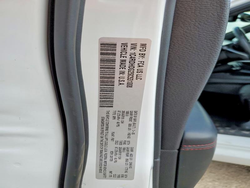 Aukcja sprzedaży 2025 Dodge Durango, vin: 1C4RDHDG2SC531008, numer aukcji: 50073376