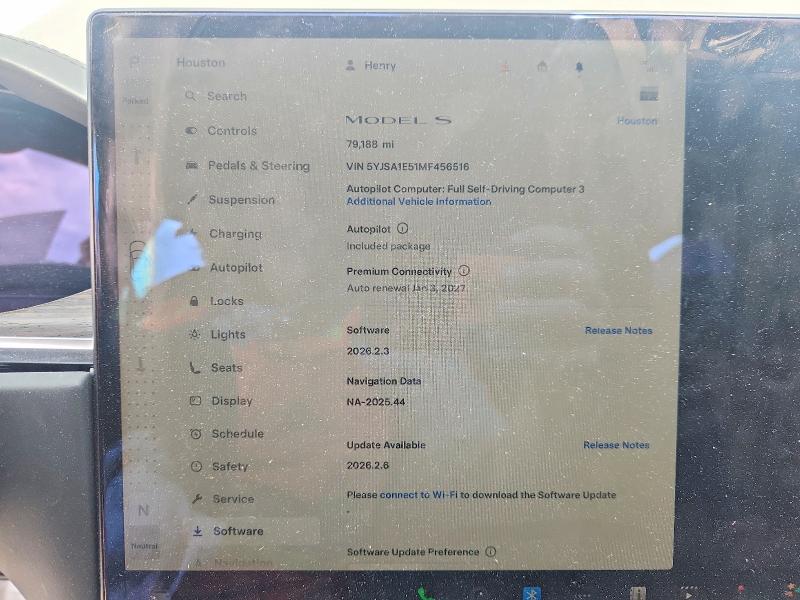 Aukcja sprzedaży 2021 Tesla Model S, vin: 5YJSA1E51MF456516, numer aukcji: 50910936