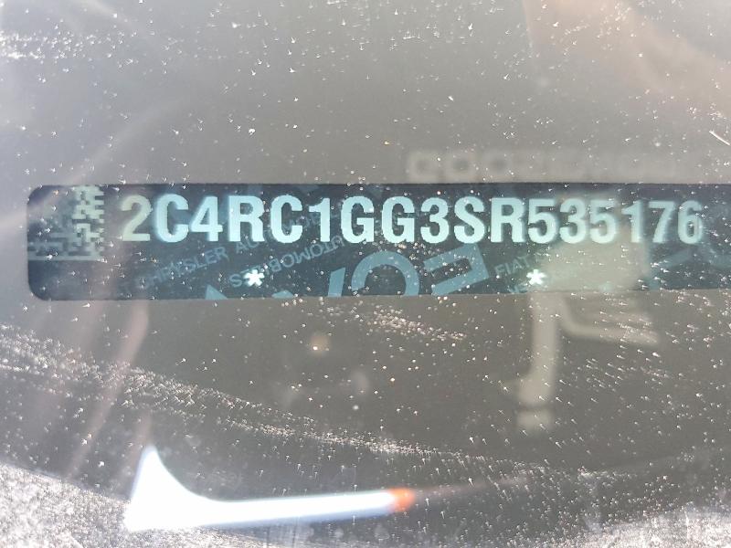 Aukcja sprzedaży 2025 Chrysler Pacifica, vin: 2C4RC1GG3SR535176, numer aukcji: 50335816