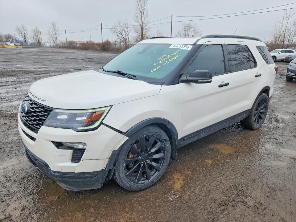 2018 Ford Explorer მანქანა იყიდება აუქციონზე, vin: 1FM5K8GTXJGB35960, აუქციონის ნომერი: 50251386