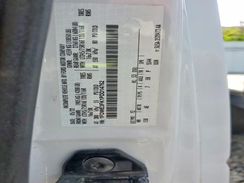 Продаж на аукціоні авто 2023 Ford E350, vin: 1FDWE3FK1PDD14762, номер лоту: 49640666