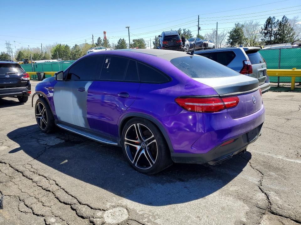 48738176 :رقم المزاد ، 4JGED6EB5JA121086 vin ، 2018 Mercedes-benz Gle Coupe مزاد بيع