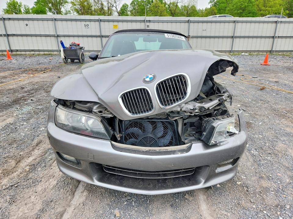 2002 Bmw Z3 მანქანა იყიდება აუქციონზე, vin: 4USCN53412LJ60698, აუქციონის ნომერი: 51382506