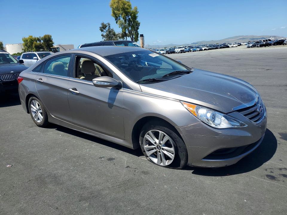 51815806 :رقم المزاد ، 5NPEB4AC5EH947626 vin ، 2014 Hyundai Sonata مزاد بيع