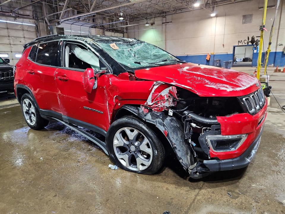 2019 Jeep Compass მანქანა იყიდება აუქციონზე, vin: 3C4NJDCB1KT697529, აუქციონის ნომერი: 51090136
