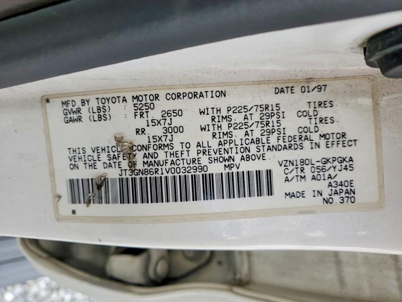 Продажа на аукционе авто 1997 Toyota 4runner, vin: JT3GN86R1V0032990, номер лота: 48515236