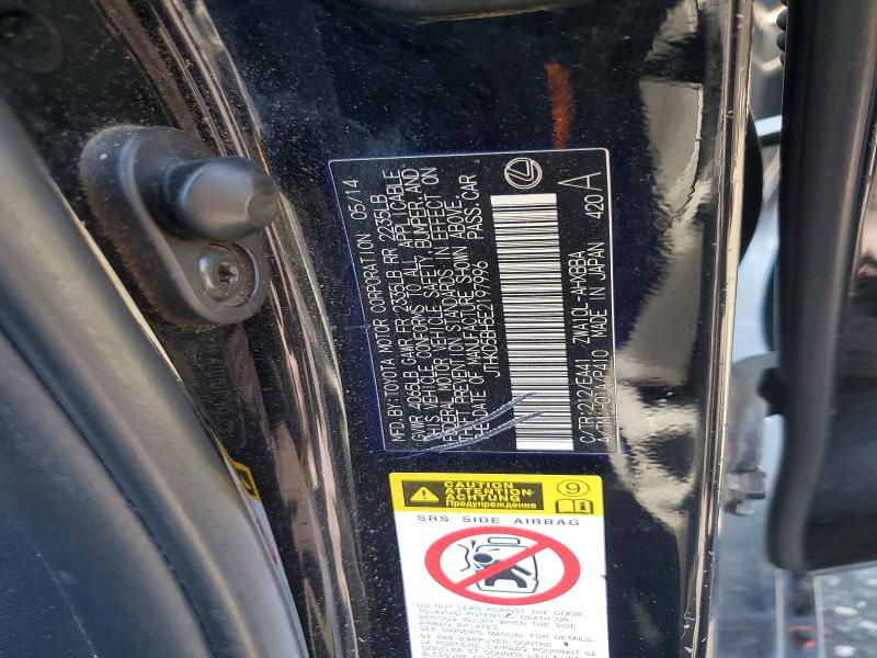 Продаж на аукціоні авто 2014 Lexus Ct 200h, vin: JTHKD5BH5E2197996, номер лоту: 48424926