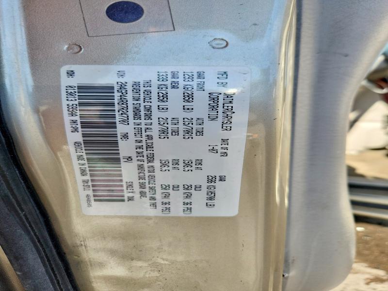 48982856 :رقم المزاد ، 2A4GP44R87R247707 vin ، 2007 Chrysler Town & Country مزاد بيع