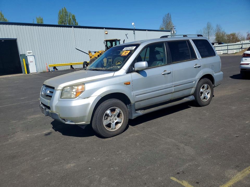 2006 Honda Pilot მანქანა იყიდება აუქციონზე, vin: 5FNYF28526B037896, აუქციონის ნომერი: 49324456