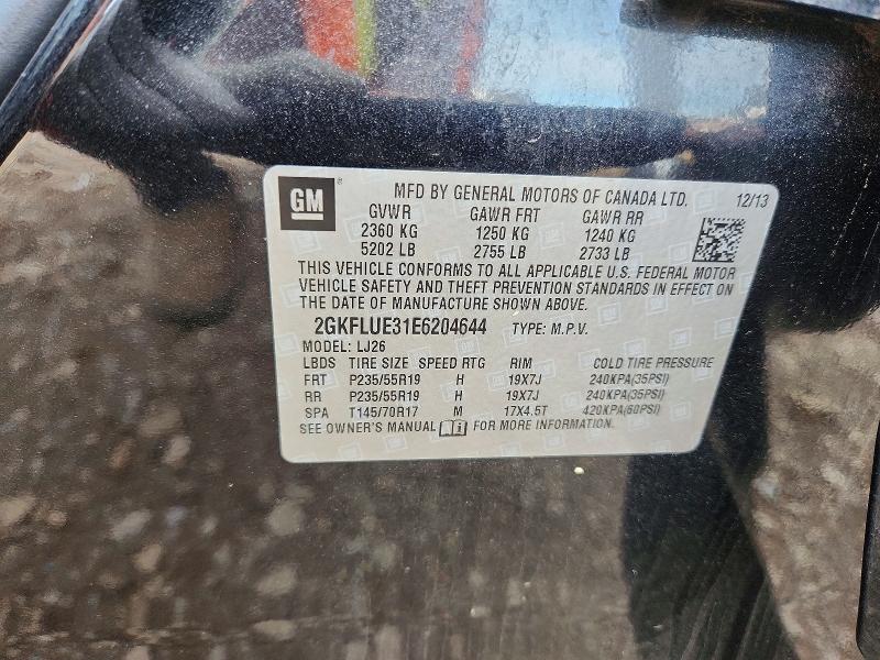 Aukcja sprzedaży 2014 Gmc Terrain, vin: 2GKFLUE31E6204644, numer aukcji: 51306676