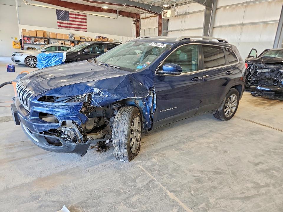 2018 Jeep Cherokee მანქანა იყიდება აუქციონზე, vin: 1C4PJMDB5JD582041, აუქციონის ნომერი: 51364026