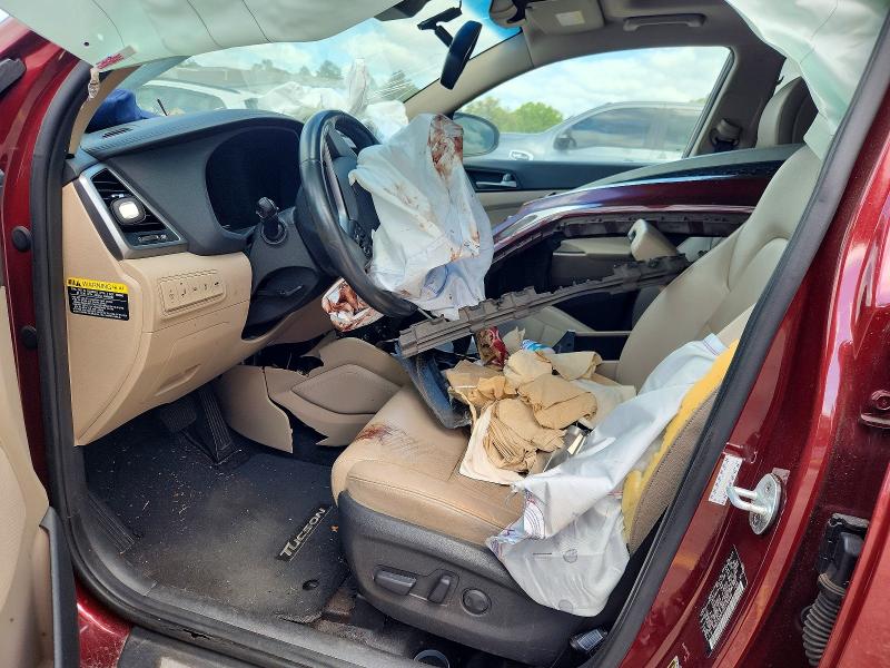 49564726 :رقم المزاد ، KM8J3CA21HU370399 vin ، 2017 Hyundai Tucson مزاد بيع