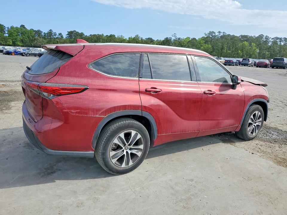 Продажа на аукционе авто 2021 Toyota Highlander, vin: 5TDHZRAH7MS078747, номер лота: 47559526