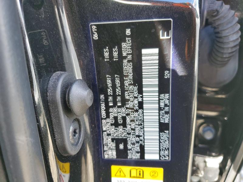 Aukcja sprzedaży 2020 Lexus Nx 300h, vin: JTJAJRDZ7L2130698, numer aukcji: 49777446