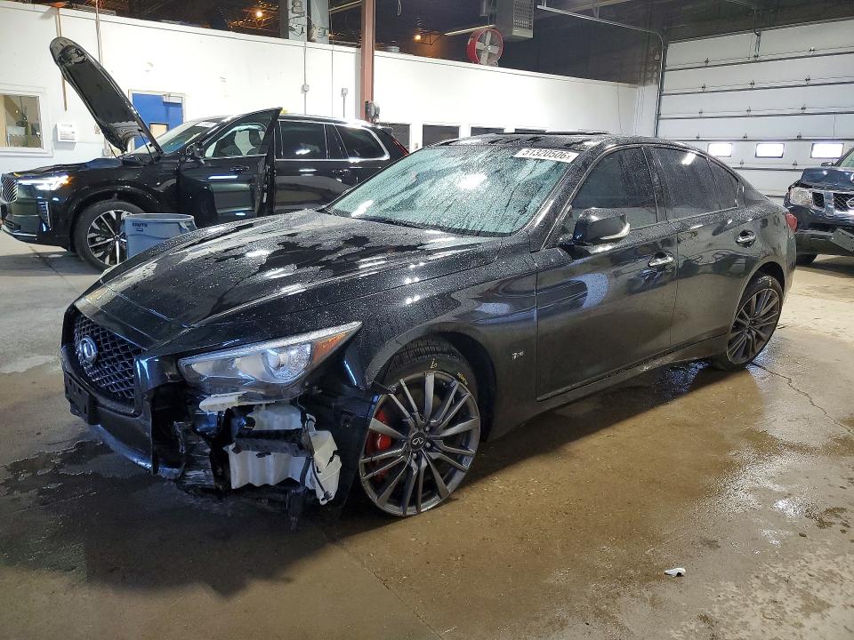 2021 Infiniti Q50 მანქანა იყიდება აუქციონზე, vin: JN1FV7DR2MM880519, აუქციონის ნომერი: 51320506