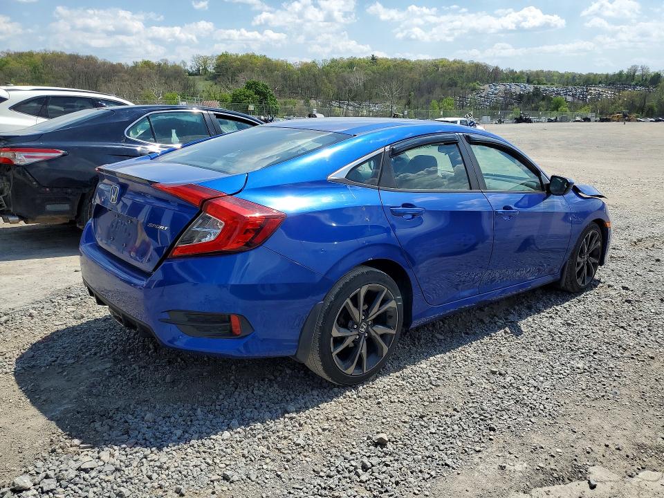 Продажа на аукционе авто 2020 Honda Civic, vin: 2HGFC2F83LH522665, номер лота: 51102166