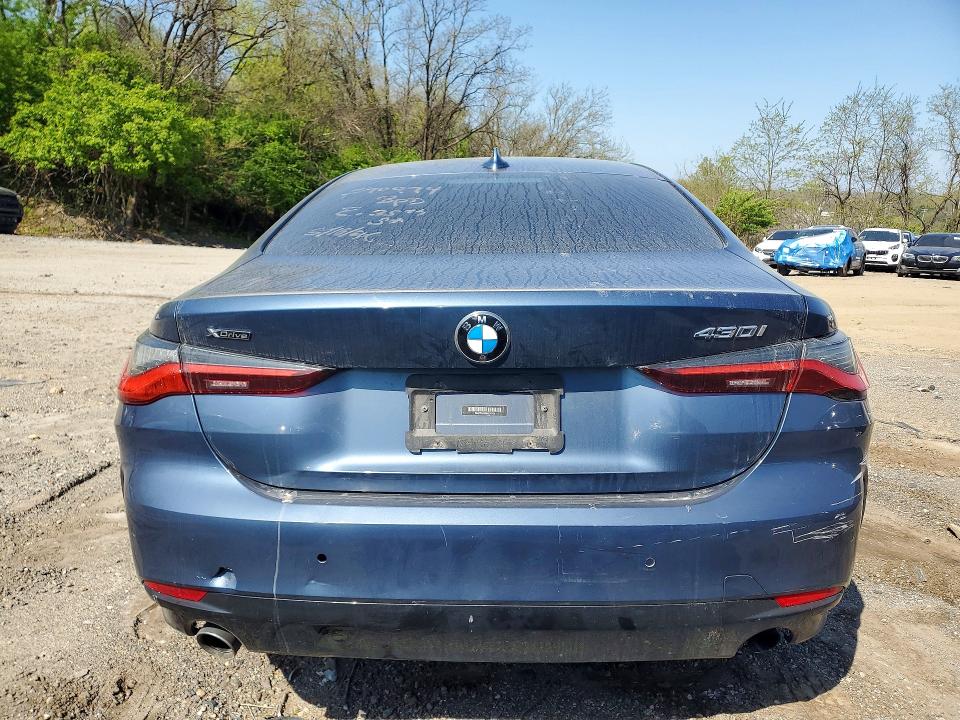 2021 Bmw 430xi მანქანა იყიდება აუქციონზე, vin: WBA73AP00MCF70974, აუქციონის ნომერი: 48787566