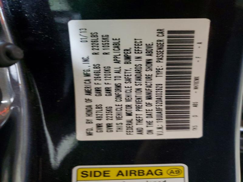 Aukcja sprzedaży 2013 Acura Tl, vin: 19UUA9F52DA002629, numer aukcji: 50474076