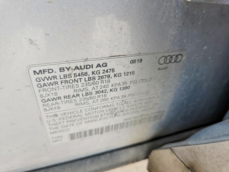 Продаж на аукціоні авто 2020 Audi Q5, vin: WA1ANAFY5L2009983, номер лоту: 49668736