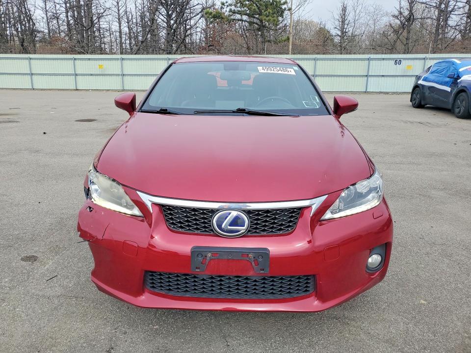 49925486 :رقم المزاد ، JTHKD5BH6C2075466 vin ، 2012 Lexus Ct مزاد بيع