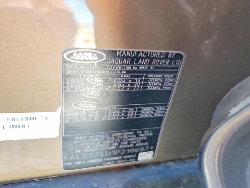 Aukcja sprzedaży 2023 Land Rover Defender, vin: SALE27EU1P2186871, numer aukcji: 49019196
