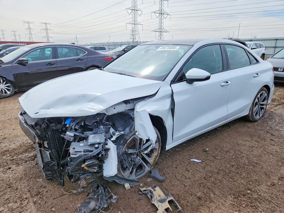 2026 Audi A3 მანქანა იყიდება აუქციონზე, vin: WAUGUDGY6TA023591, აუქციონის ნომერი: 48675806